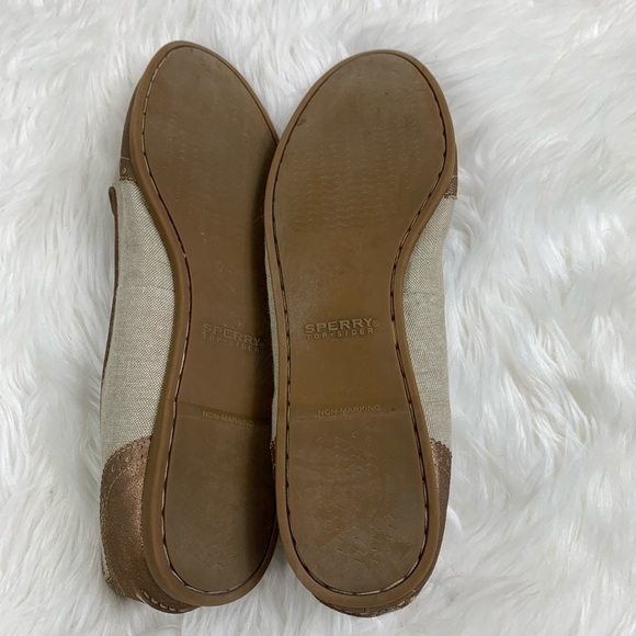 Sperry‎ Harper Linen Bronze Shoes – Size 9 - Picture 6 of 6